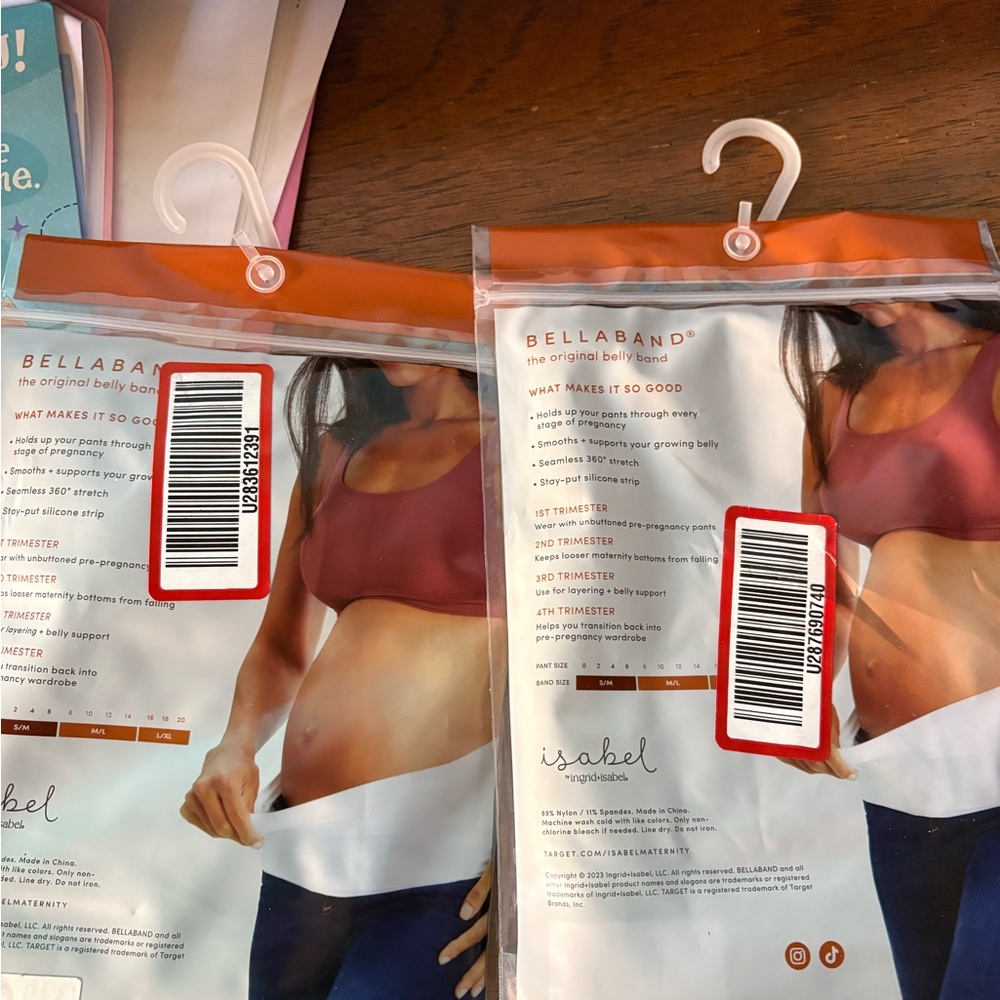 Bellaband Maternity Belly Band PACK OF 2